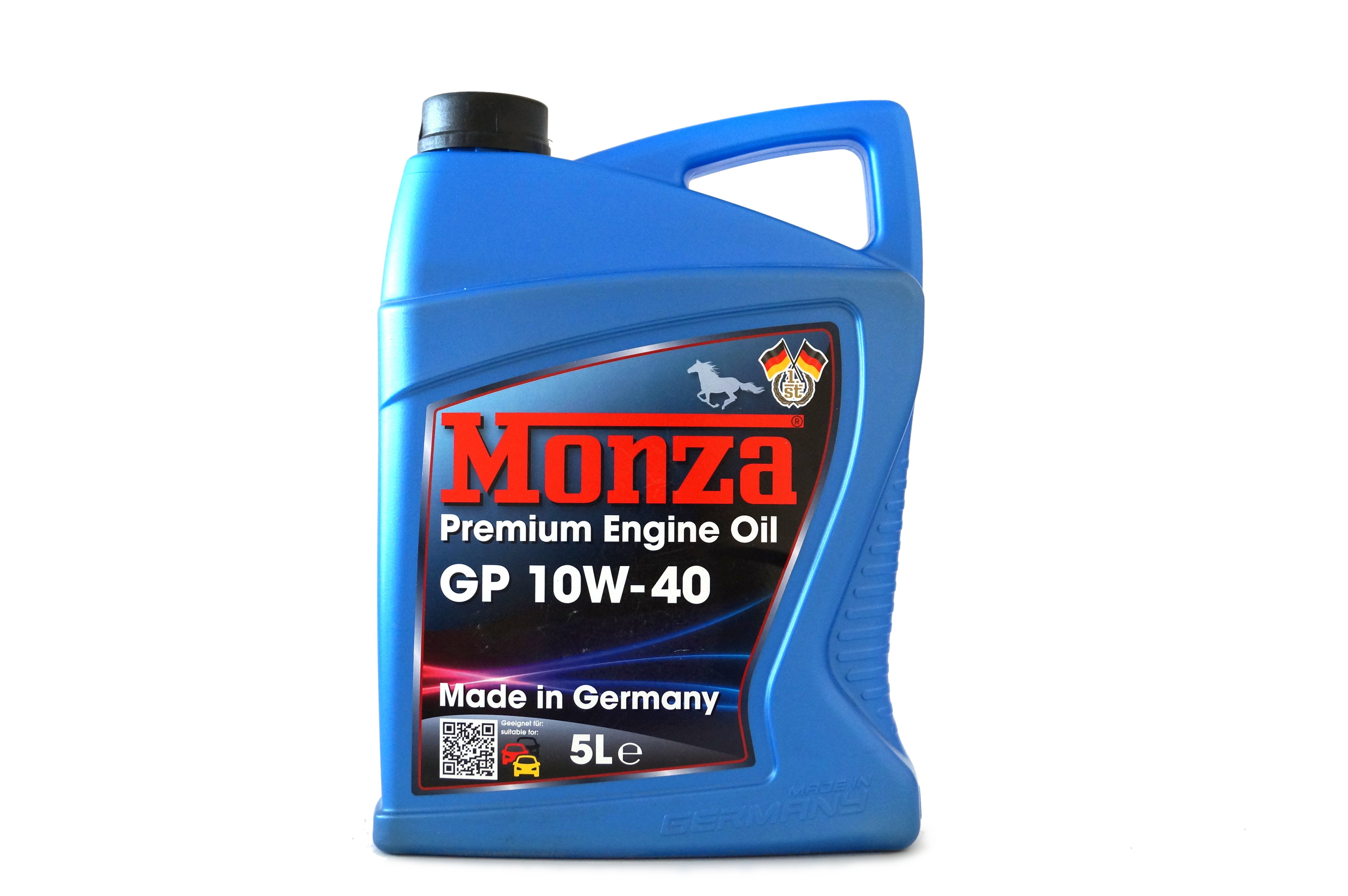 Масло моторное полусинтетическое - MONZA GP 10W-40 5л